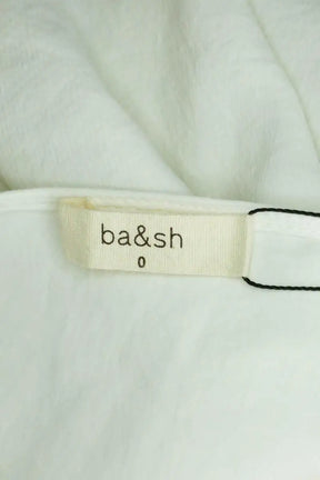 Combishort Ba&Sh Blanc en Synthétique