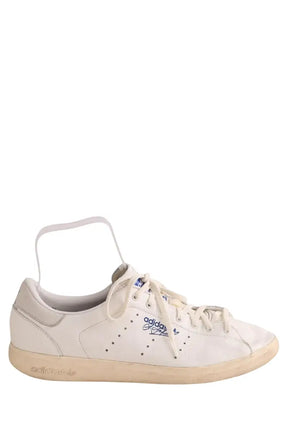 Baskets basses Adidas Blanc en Cuir, taille 45 - Seconde Main