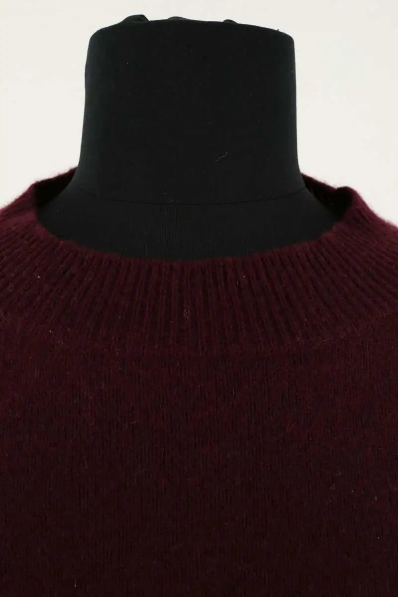 Pull The Kooples Bordeaux en Cachemire