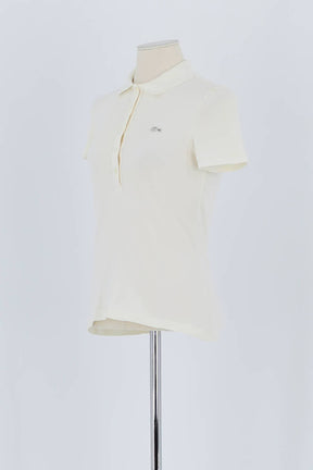 Polo Lacoste  Blanc