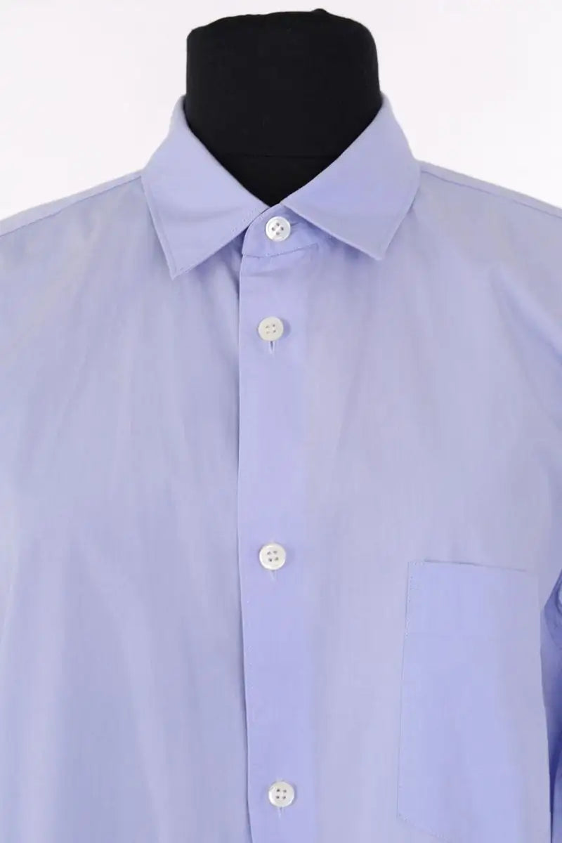 Chemise Comme Des Garçons Bleu en Coton
