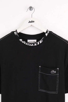 Robe Lacoste Noir en Coton