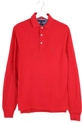 Polo Tommy Hilfiger Rouge en Coton, taille S - Seconde Main