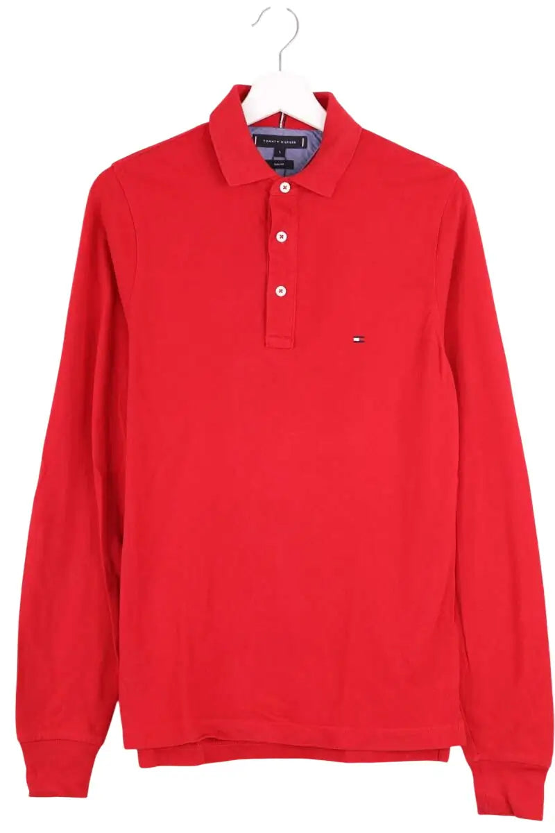 Polo Tommy Hilfiger Rouge en Coton, taille S - Seconde Main