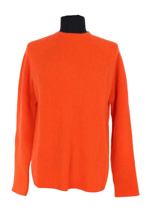 Pull Eric Bompard Orange en Cachemire, taille S - Seconde Main