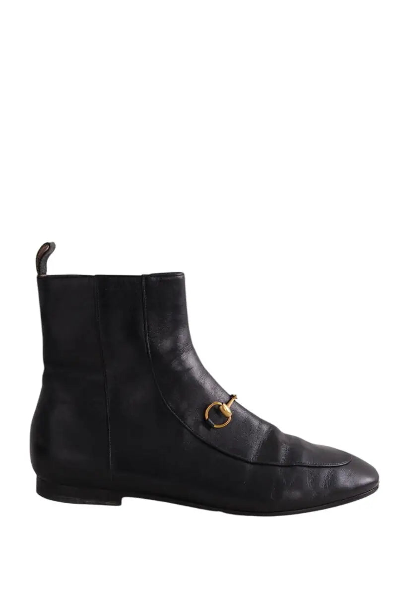Boots Gucci Noir en Cuir, taille 38 - Seconde Main