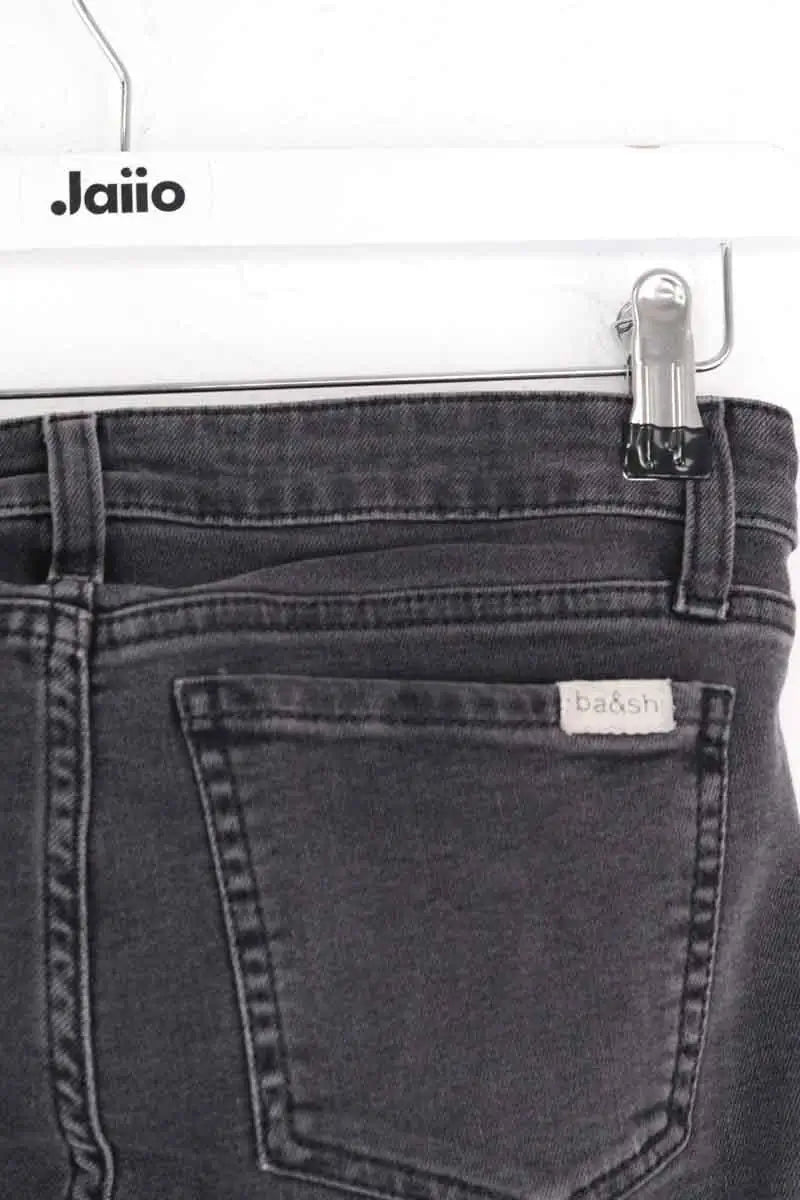 Jean slim Ba&Sh Anthracite en Coton
