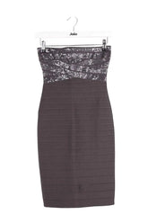 Robe Herve Leger Anthracite en Viscose, taille S - Seconde Main