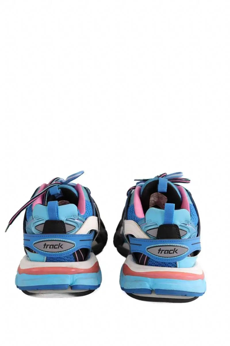 Baskets Balenciaga Bleu en Cuir
