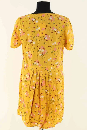 Robe Des Petits Hauts Romea Jaune en Synthétique