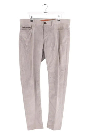 Pantalon droit Berluti Gris en Coton, taille XL - Seconde Main