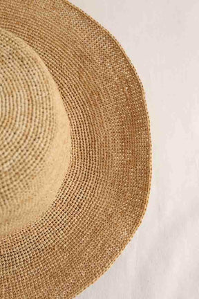 Panama Celine Triomphe Camel en Osier