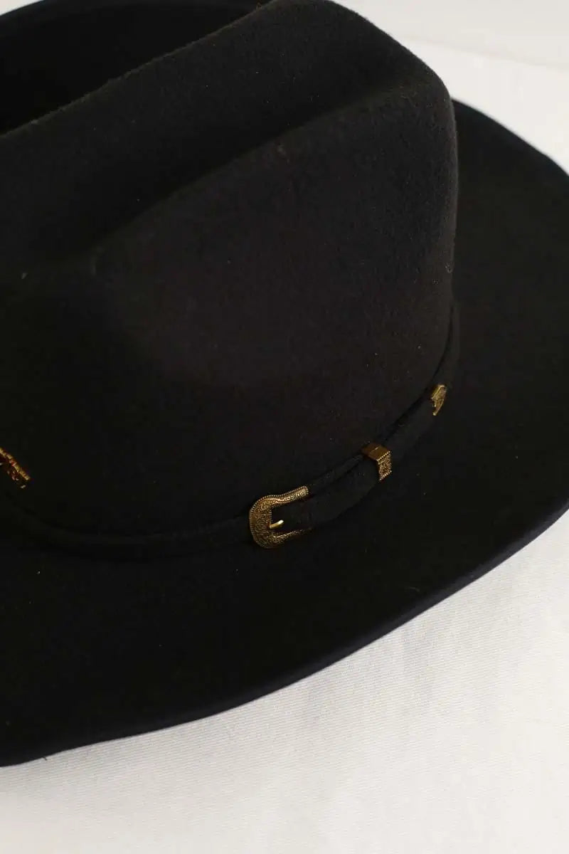 Panama Other Brand Noir en Polyester