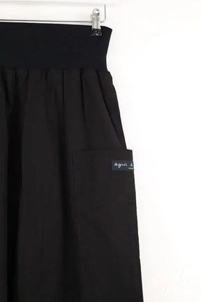 Pantalon Agnès B. Noir en Coton