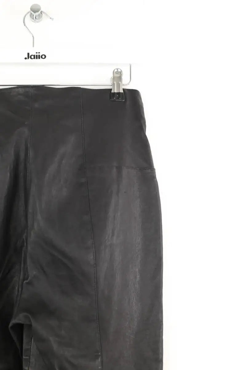 Pantalon Alexander McQueen Noir en Cuir