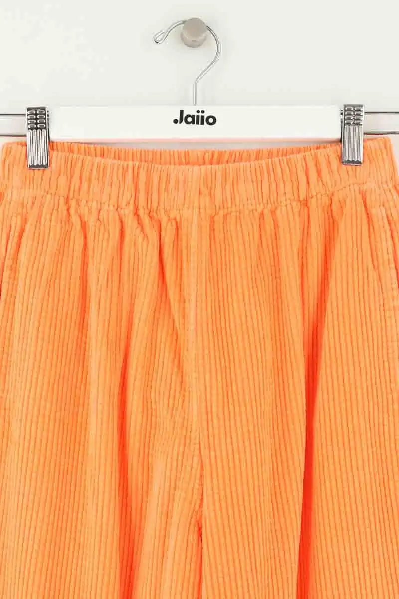 Pantalon American Vintage Orange en Coton