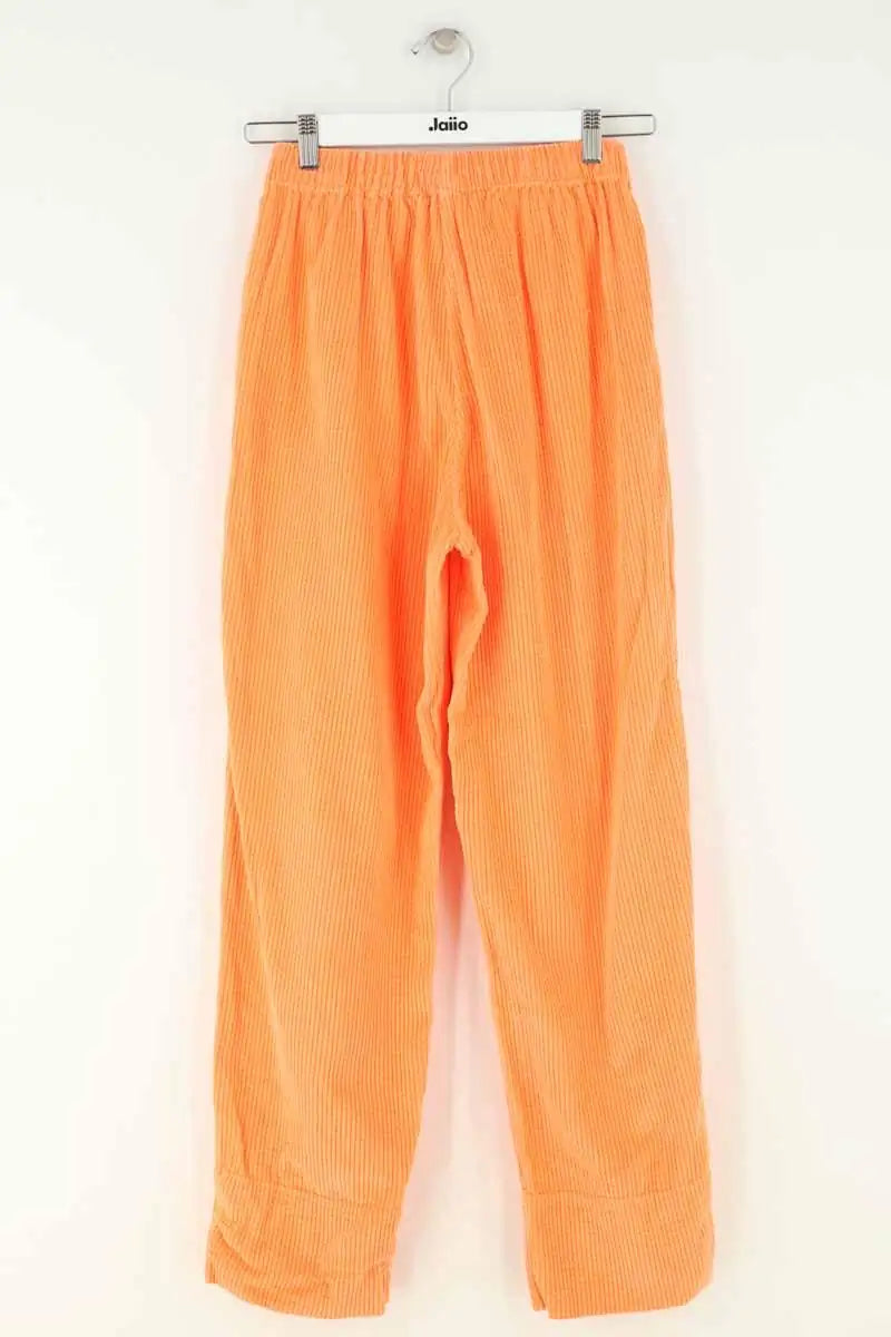 Pantalon American Vintage Orange en Coton