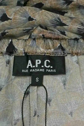 Pantalon APC Gris en Soie