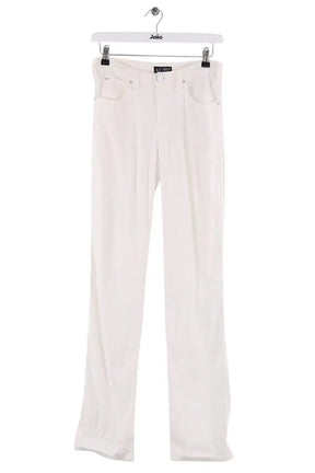 Pantalon Armani Jeans Blanc en Lin - Seconde Main
