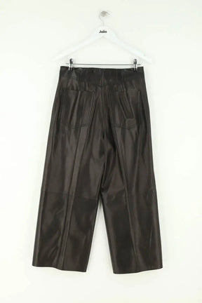 Pantalon Barbara Bui Marron en Cuir