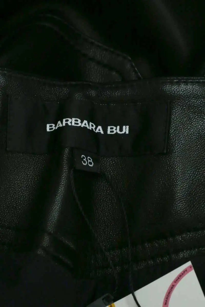 Pantalon Barbara Bui Marron en Cuir
