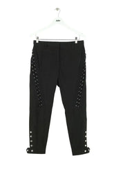 Pantalon Barbara Bui Noir en Coton, taille M - Seconde Main