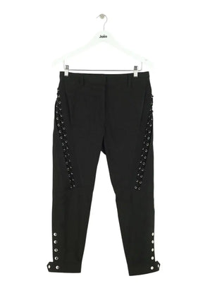 Pantalon Barbara Bui Noir en Coton, taille M - Seconde Main