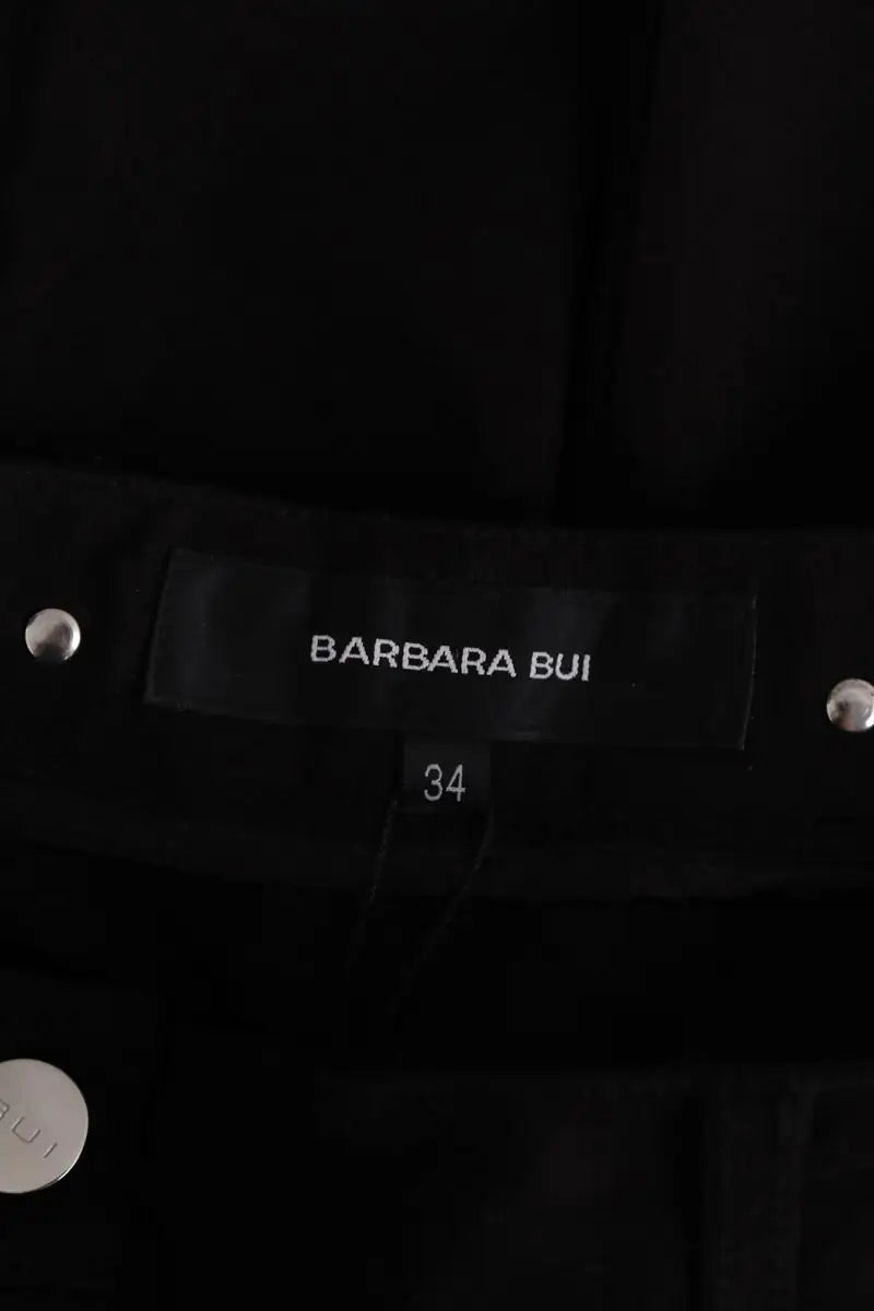 Pantalon Barbara Bui Noir en Coton