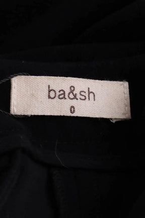 Pantalon Ba&Sh Flute Noir en Synthétique