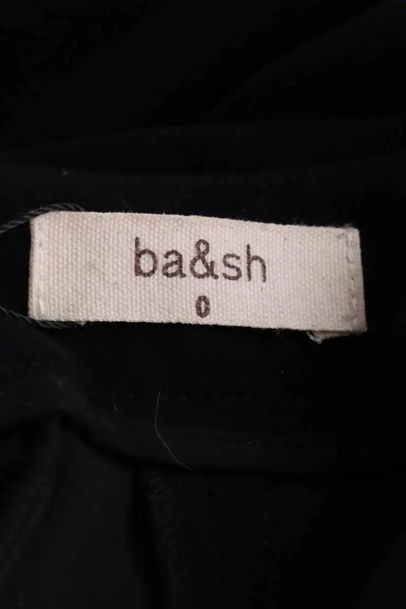 Pantalon Ba&Sh Flute Noir en Synthétique