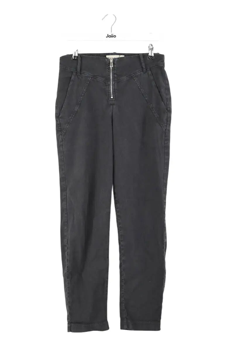 Pantalon Bash Noir en Lin, taille XS - Seconde Main