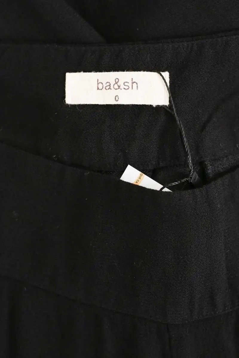 Pantalon Bash Noir en Viscose