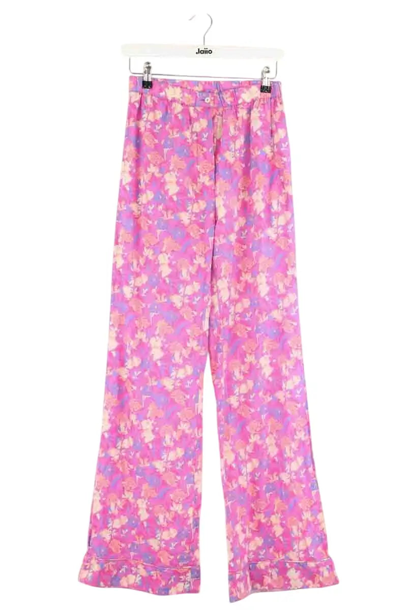 Pantalon bootcut Berenice Parm Rose en Coton, taille S - Seconde Main
