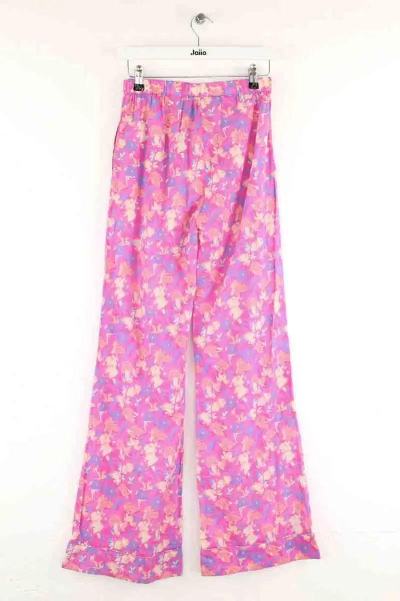 Pantalon bootcut Berenice Parm Rose en Coton