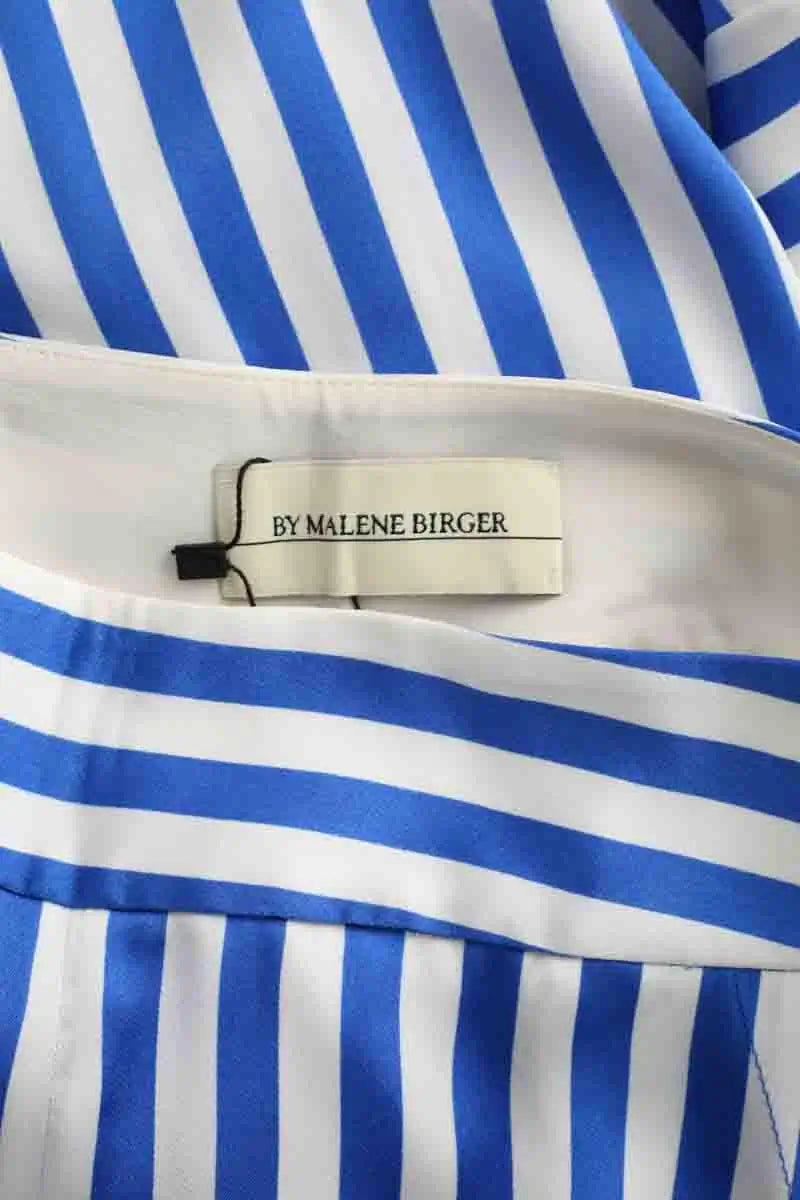 Pantalon By Malene Birger Bleu en Polyester