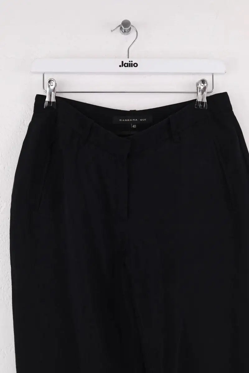 Pantalon Carot Barbara Bui Noir en Viscose