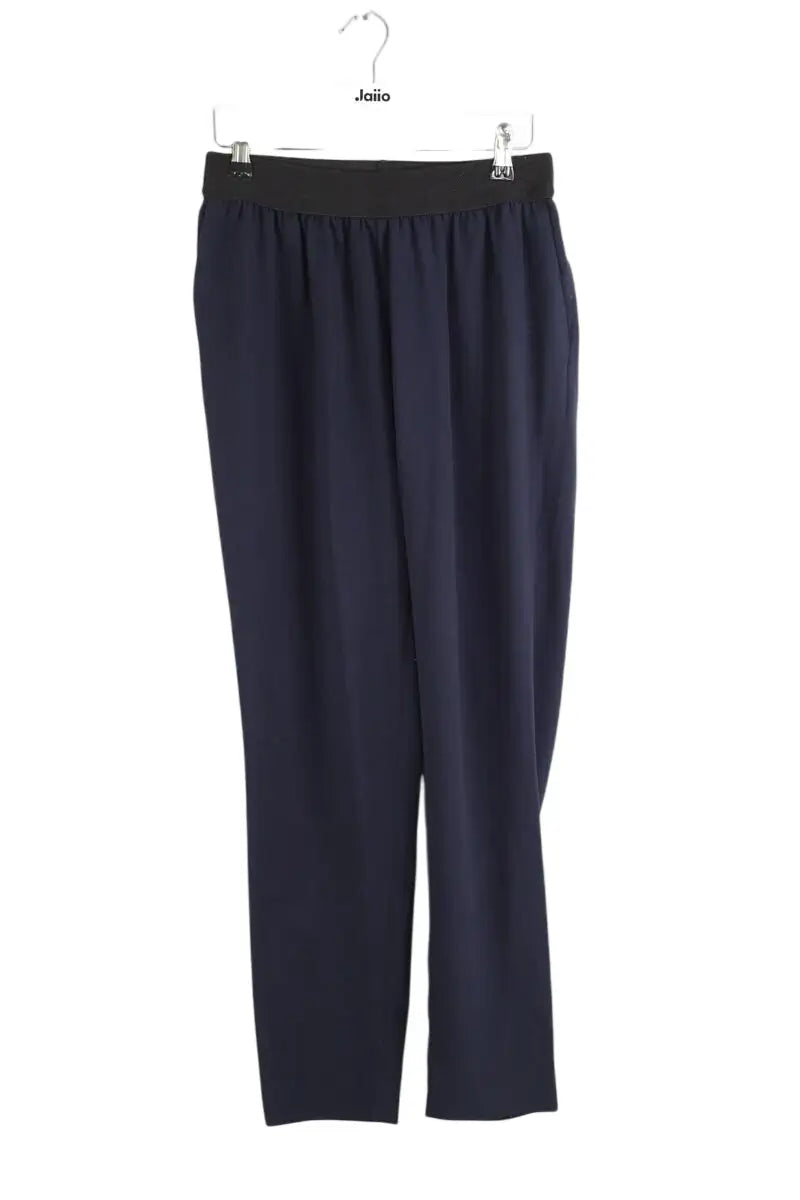 Pantalon Carot Claudie Pierlot Marine en Polyester, taille S - Seconde Main