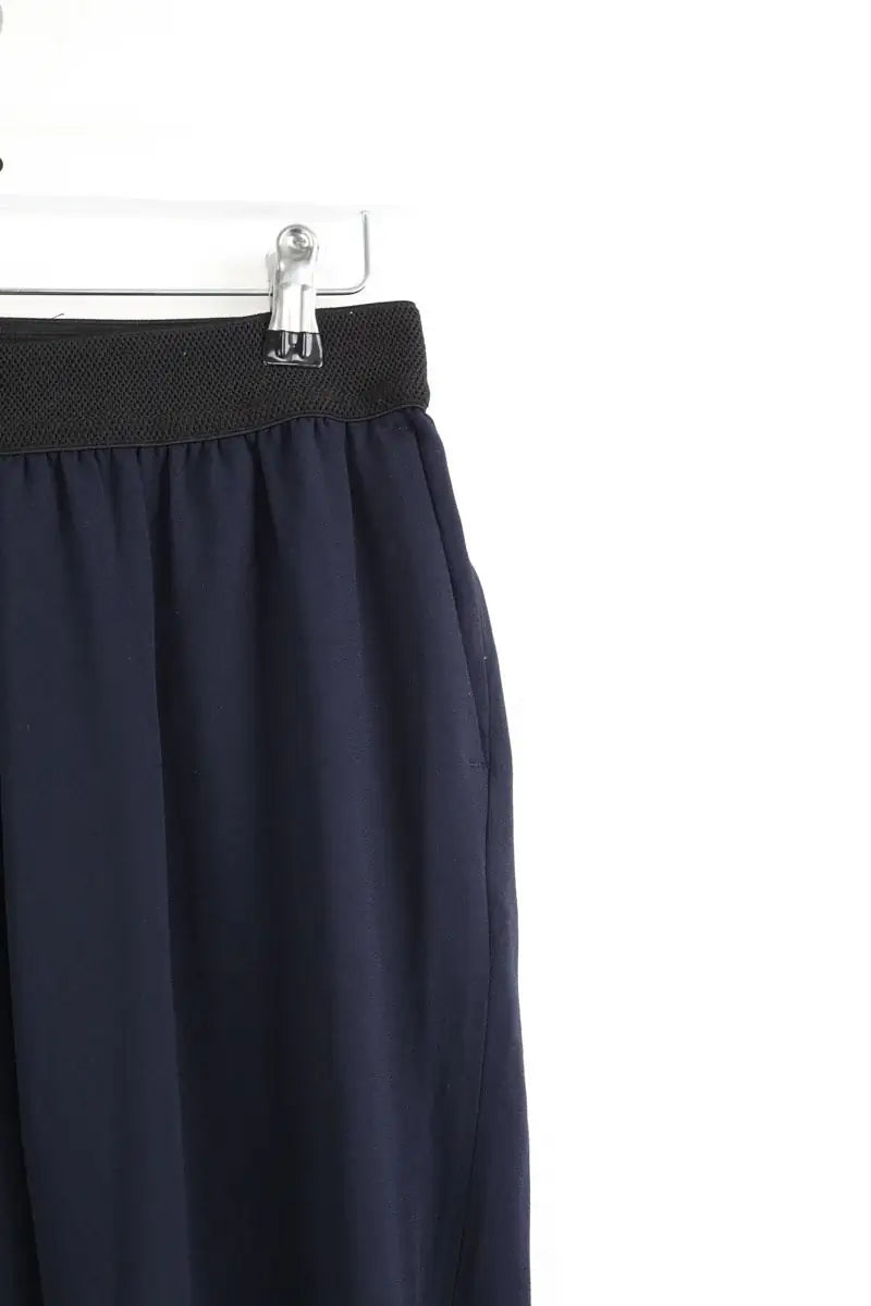 Pantalon Carot Claudie Pierlot Marine en Polyester