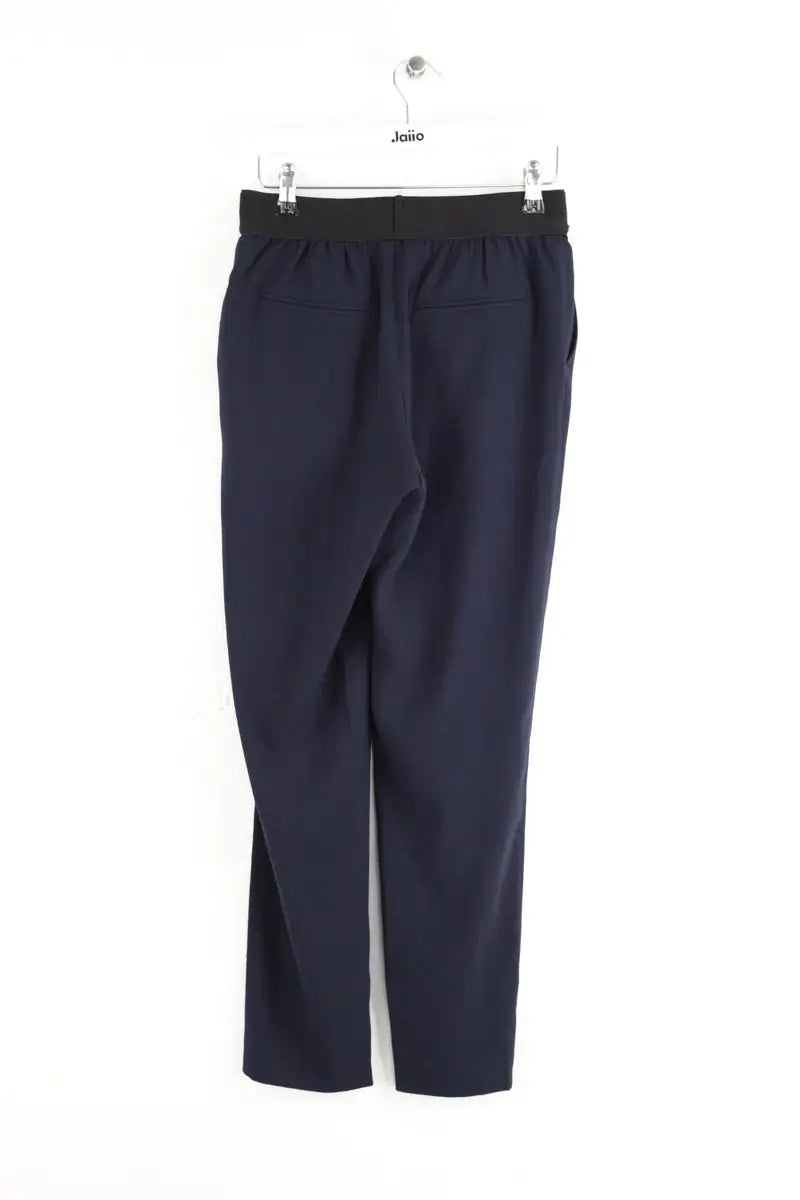 Pantalon Carot Claudie Pierlot Marine en Polyester