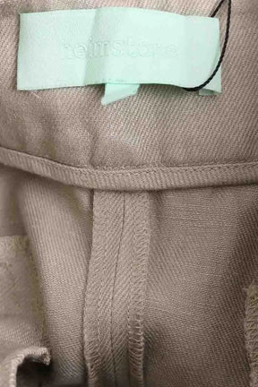Pantalon Carot Heimstone Beige en Coton