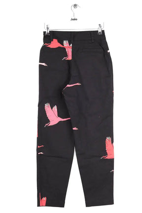 Pantalon Carot Heimstone Noir en Coton
