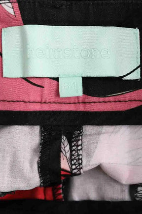 Pantalon Carot Heimstone Noir en Coton