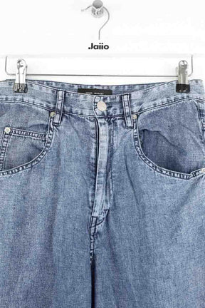 Pantalon Carot Isabel Marant Bleu en Coton
