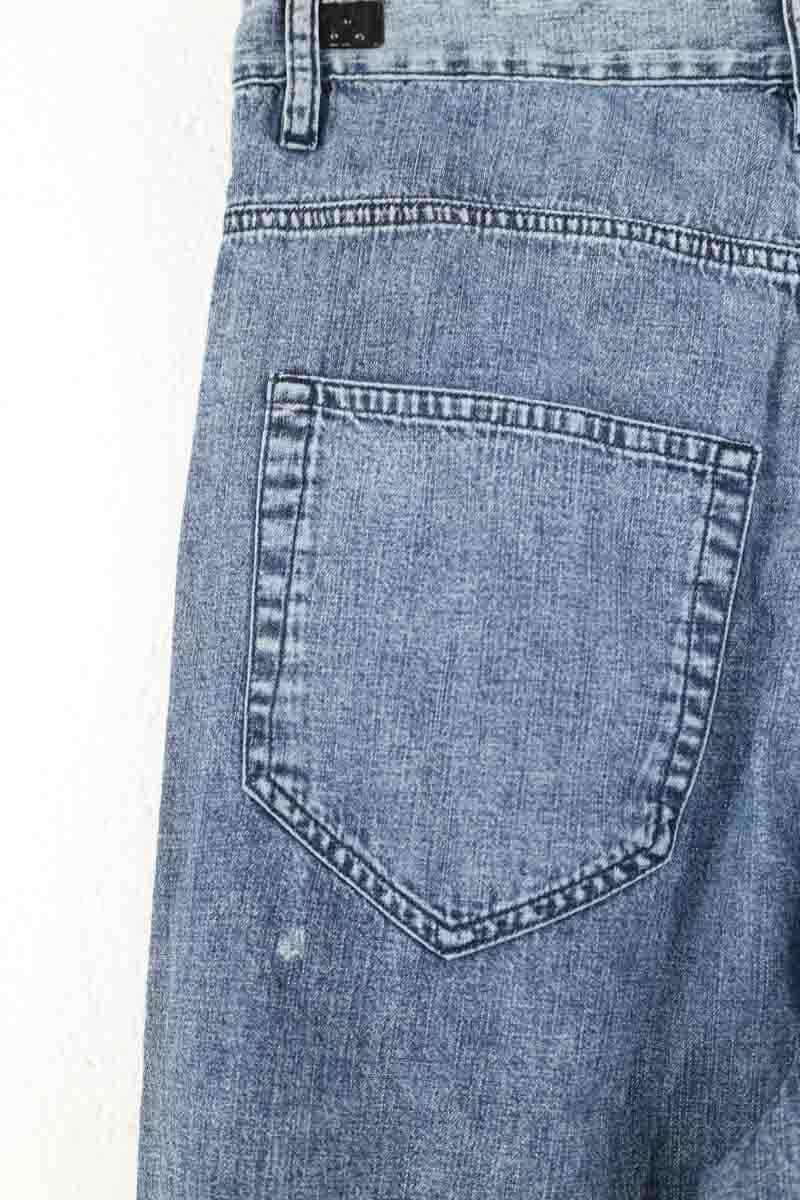 Pantalon Carot Isabel Marant Bleu en Coton