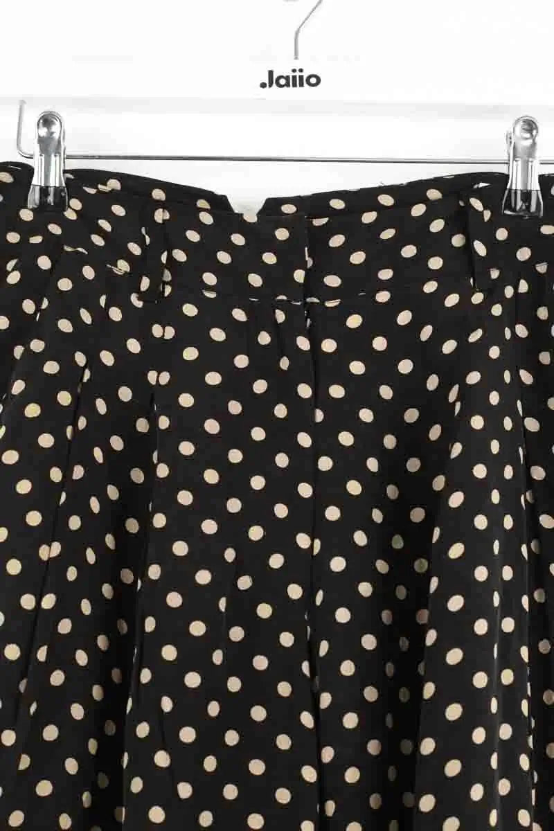 Pantalon Carot Laurence Bras Noir en Viscose