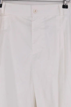 Pantalon Carot Ralph Lauren Blanc en Coton
