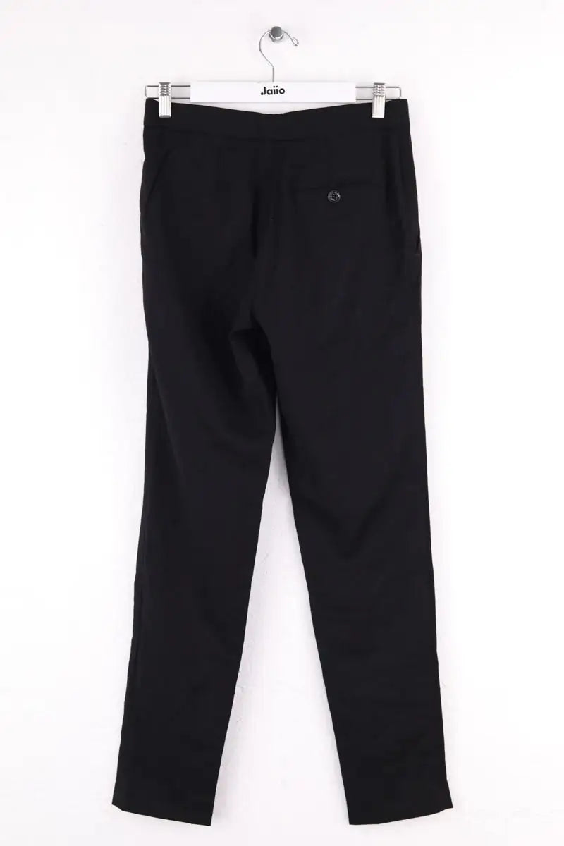 Pantalon Carot See By Chloé Noir en Laine