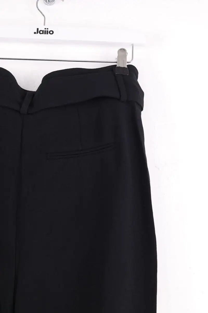 Pantalon Carot Sézane Noir en Coton