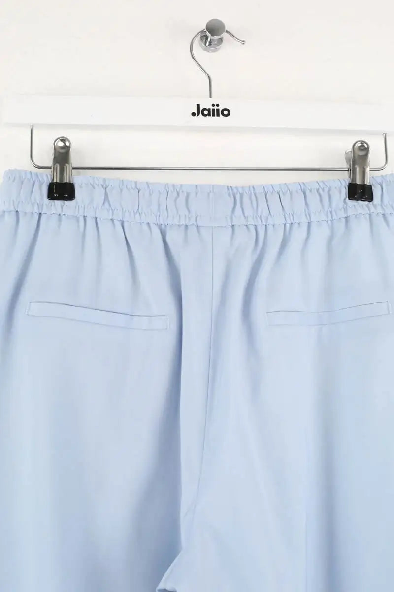 Pantalon Carot The Kooples Bleu en Synthétique