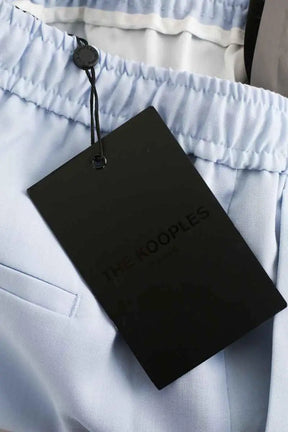 Pantalon Carot The Kooples Bleu en Synthétique